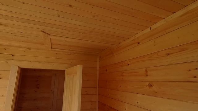 БАНЯ ИЗ ПРОФИЛИРОВАННОГО БРУСА 6х6 ПОД КЛЮЧ смотреть онлайн