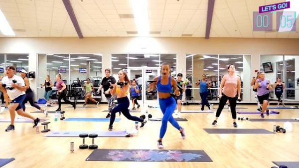 55-MIN FAT KILLER TOTAL BODY TABATA WORKOUT (build lean muscle and lose fat fast abs, 20_10 timer)