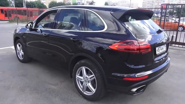Автомобиль Порше Кайен 2015 года. Porsche Cayenne 2015 Car смотреть онлайн