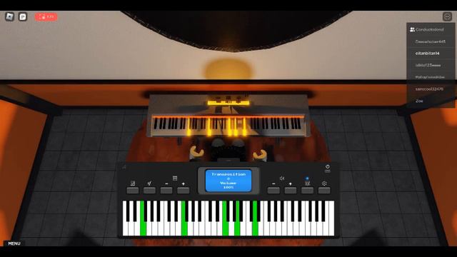 Frosty The Snowman On Roblox Piano смотреть онлайн