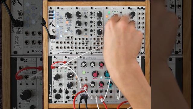 Shakmat Mod Medusa making a complex rhythmic bassline with Mutable Instruments Elements смотреть онлайн