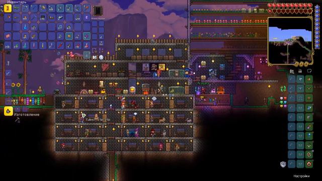 Terraria: Journey's End ▬ Master ▬ Титановый сет готов #22 смотреть онлайн