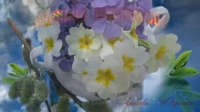 Поздравление С праздником Вербное Воскресенье!!! смотреть онлайн