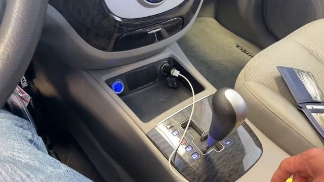 Transmission fluid change of Hyundai Santa Fe смотреть онлайн