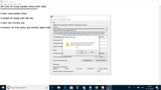 SSH INTO VM USING WINDOWS PUTTY IN GOOGLE CLOUD