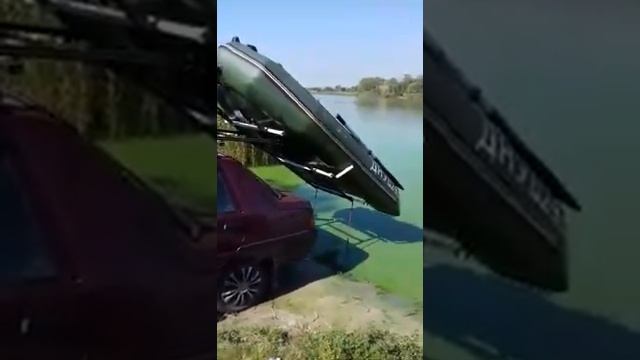 Багажник для лодки. смотреть онлайн