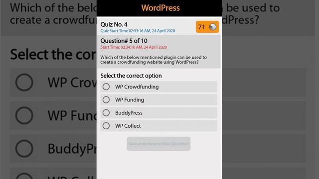 WordPress Quiz# 4 Batch 6 Digiskills || смотреть онлайн