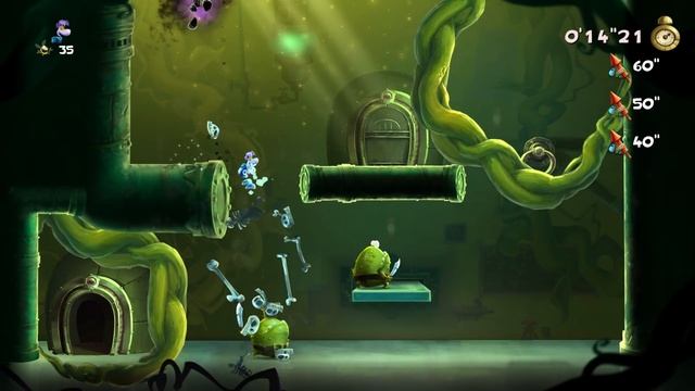 СПАСАЮ ПОСЛЕДНЕГО МАЛЮТКУ! ПОСЛЕДНИЕ УРОВНИ! RAYMAN LEGENDS #22 смотреть онлайн