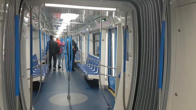 81-765/766/767 "Москва" в оборотном тупике за станцией "Планерная" смотреть онлайн