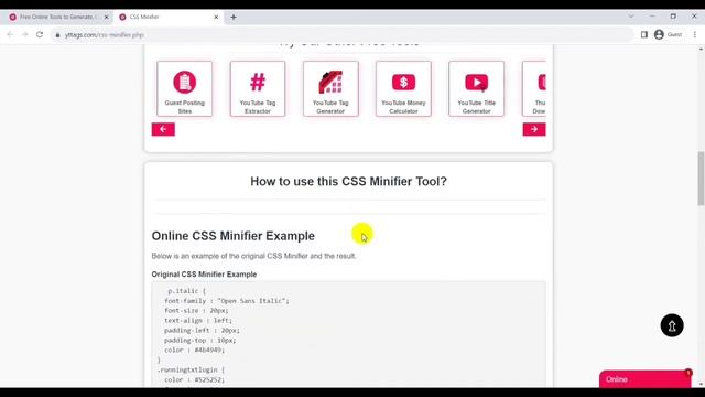 Free Online CSS Minifier & Compressor Tool | How to Minify CSS and Speed Up Your Website? смотреть онлайн