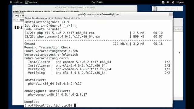 lighttpd - PHP - CGI смотреть онлайн