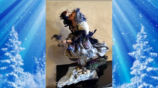 Елена Весновская. Авторские интерьерные куклы. смотреть онлайн