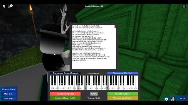 Roblox Virtual Piano sheet (Faded, by Alan Walker) Sheets in description смотреть онлайн