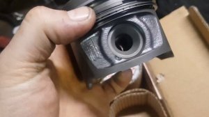 3. K9K Замена поршней.  Просто сменить кольца не удалось. Встрял на замену поршневой