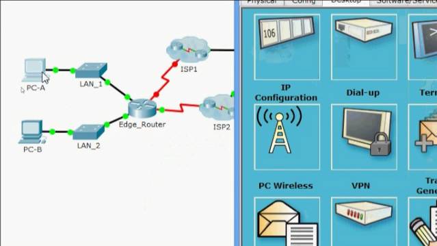 2.2.5.5 Packet Tracer - Configuring Floating Static Routes