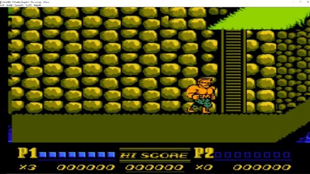 Double dragon 2 - Nes Hack - Play as O´hara ( Abore DD2 ) + Download