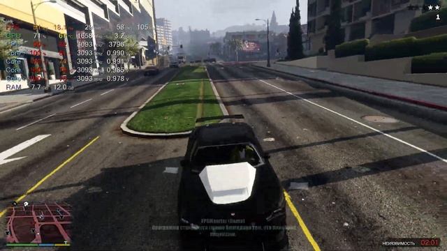 Grand Theft Auto V core I 5 7300 hq в Turbo Boost на високих настройках смотреть онлайн