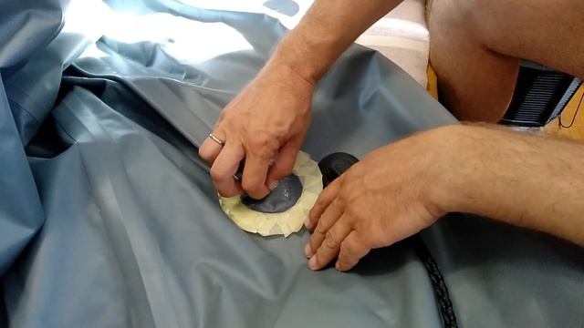 Лодка ПВХ Инзер-330 V (киль). Доработка своими руками. смотреть онлайн