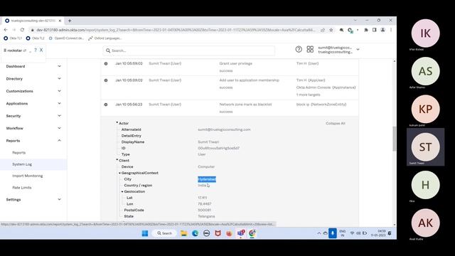 Okta System Logs and Reports смотреть онлайн