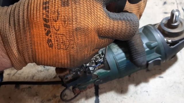 Болгарка Bosch PWS 8-125 - лечим от конвульсий. смотреть онлайн