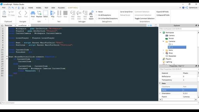 ROBLOX | Item Shop Camera Manipulation | Scripting Tutorial смотреть онлайн