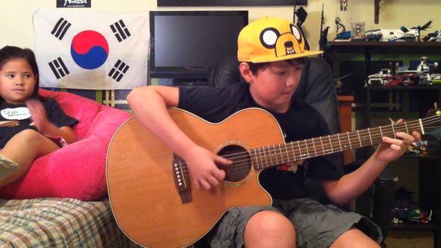 Adventure Time Ending Theme Song - Island Song - Acoustic Fingerstyle Guitar - Andrew Foy смотреть онлайн