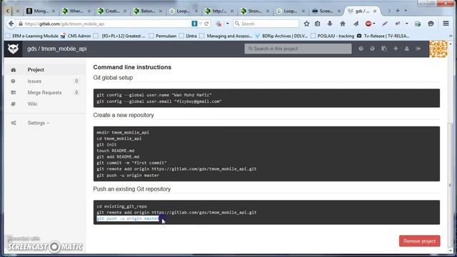 03 - Pushing Local Repository to GitLab смотреть онлайн