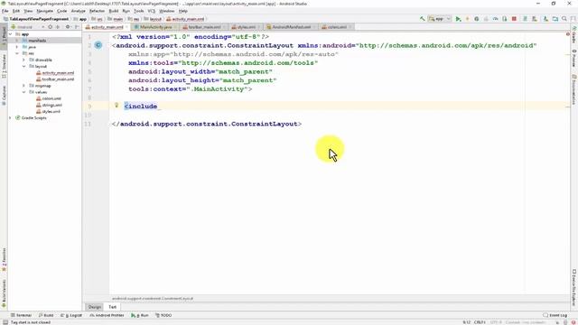 TabLayout, ViewPager ve Fragment Kullanımı - 1 смотреть онлайн