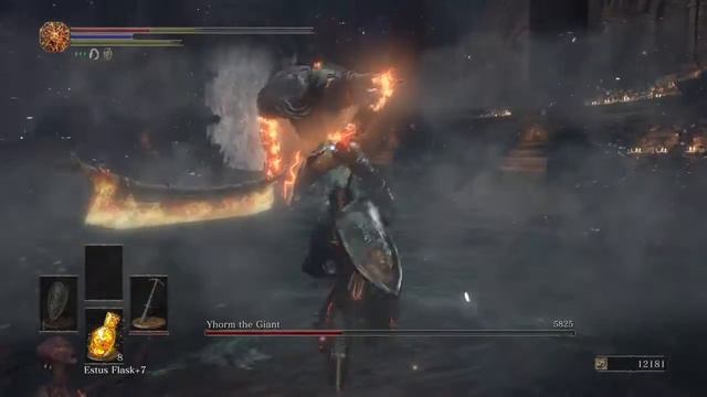 DARK SOUL'S 3 yhorm the giant fight смотреть онлайн