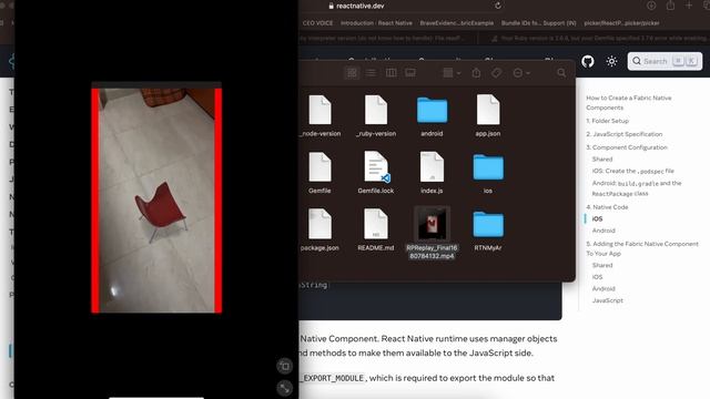 Augmented Reality (AR) in react native new architecture fabric without third party lib смотреть онлайн