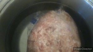 Как быстро разморозить фарш.