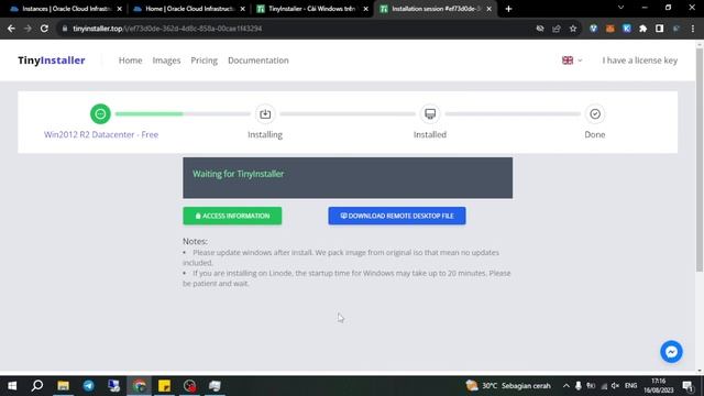 Wget Install Windows Untuk RDP | Free Windows Image | Oracle Cloud Installation смотреть онлайн