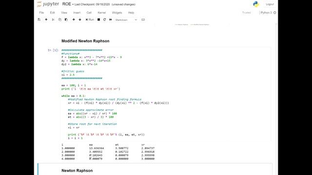 Multiple Root - Python Code смотреть онлайн