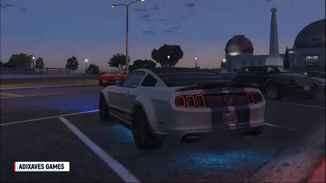 Ford Mustang GT NFS + GT500 2013 | GTA V Real Life Mods | Vehicle TestDrive | GTA 5 Gameplay @ 60FP смотреть онлайн
