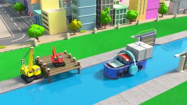 Robot Digger Trouble | BEST OF DIGLEY AND DAZEY CARTOONS! - Trucks For Kids! смотреть онлайн