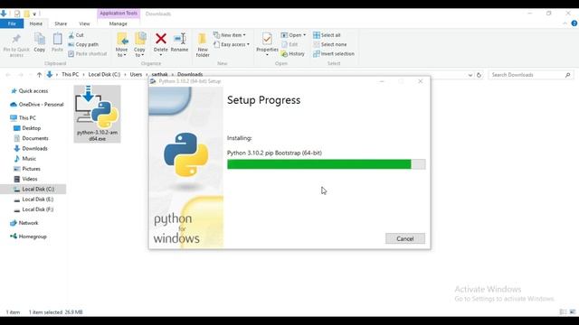 How to Install Python 3.10.2 on Windows 10 and 11 | Latest Version 2022 смотреть онлайн