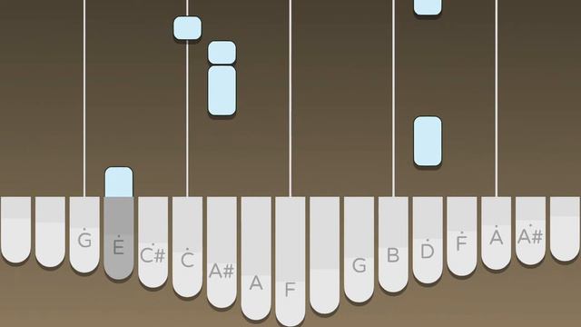 The Bannered Mare - Skyrim【Kalimba Tutorial】【Tabs】 смотреть онлайн