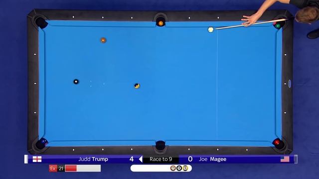 ? POOL DEBUT | Judd Trump vs Joe Magee | 2021 US Open Pool Championship смотреть онлайн