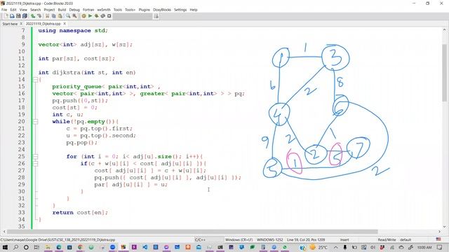 20221119 Implementation of Dijkstra and Bellman Ford Algo смотреть онлайн