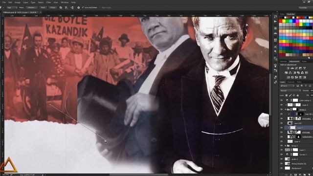 Özel 19 Mayıs Afiş Yapımı (SPEEDART on PHOTOSHOP CC) смотреть онлайн