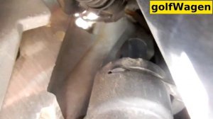 VW Passat B7 coolant temperature sensor replacement /P0118/ G62 ECT