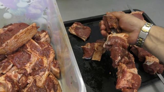 Супер шашлык из телятины.Повторите, это взрыв мозга.