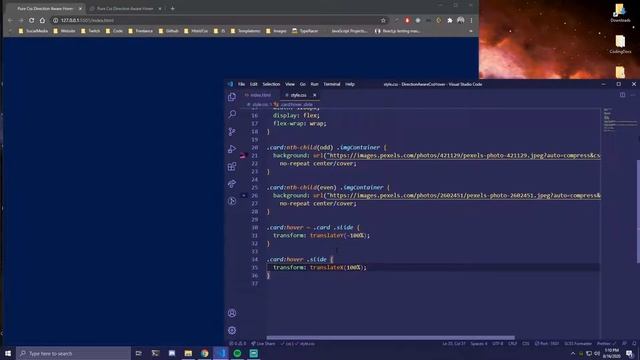 Direction Aware Hover Effect Pure Css смотреть онлайн