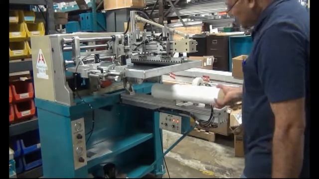 AM-180 Cylindrical Screen Printer for Three-Dimensional Objects смотреть онлайн