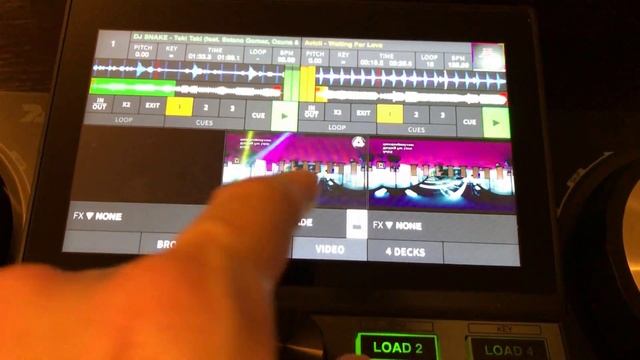 DEX 3 DJ Software | Reloop Touch DJ Controller Demo (Display Support) смотреть онлайн