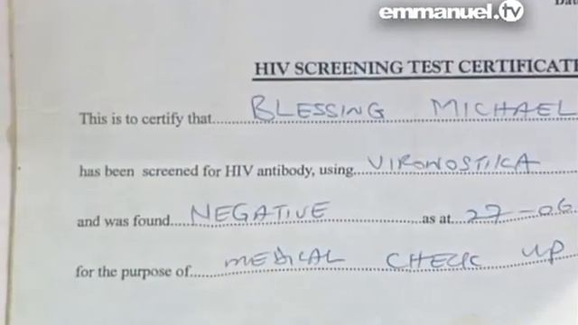 HIV AIDS Healing Testimony Mrs Blessing Michael T B Joshua смотреть онлайн
