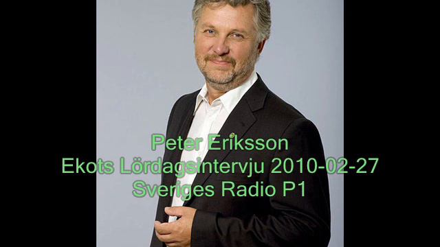Peter Eriksson (MP) gör bort sig om datalagringsdirektivet i Ekots Lördagsintervju, 2010-02-27 смотреть онлайн