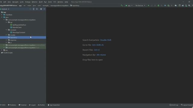 MVVM Android | Retrofit Android Tutorial | News App In Android | Pass Data Through MVVM Pattern смотреть онлайн
