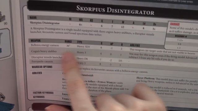 Adeptus Mechanicus Skorpius Disintegrator and Dunerider Unboxing and Review смотреть онлайн