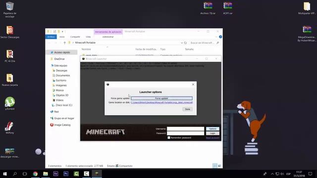 Descargar e instalar MINECRAFT PORTABLE ACTUALIZABLE Sin JAVA Para PC En Español 2018 смотреть онлайн